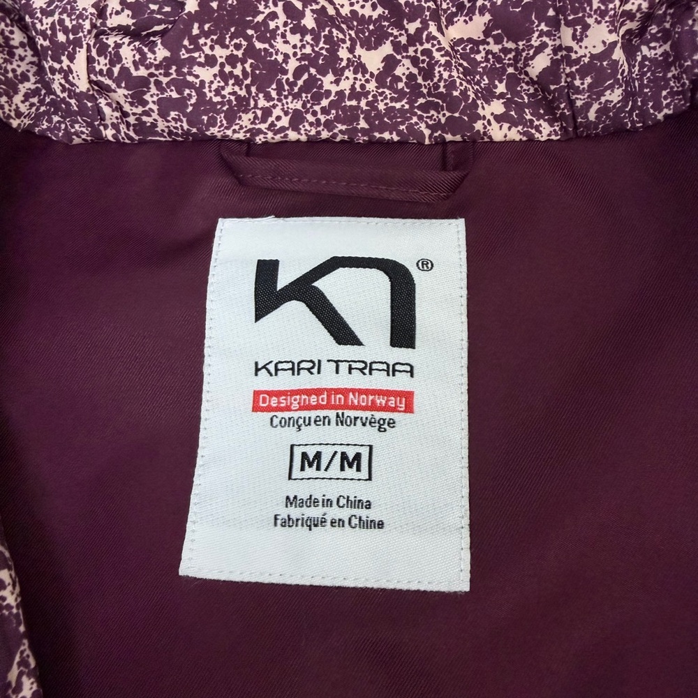 Kari Traa Molster Jacket Plum Hooded Women’s M - Picture 12 of 13